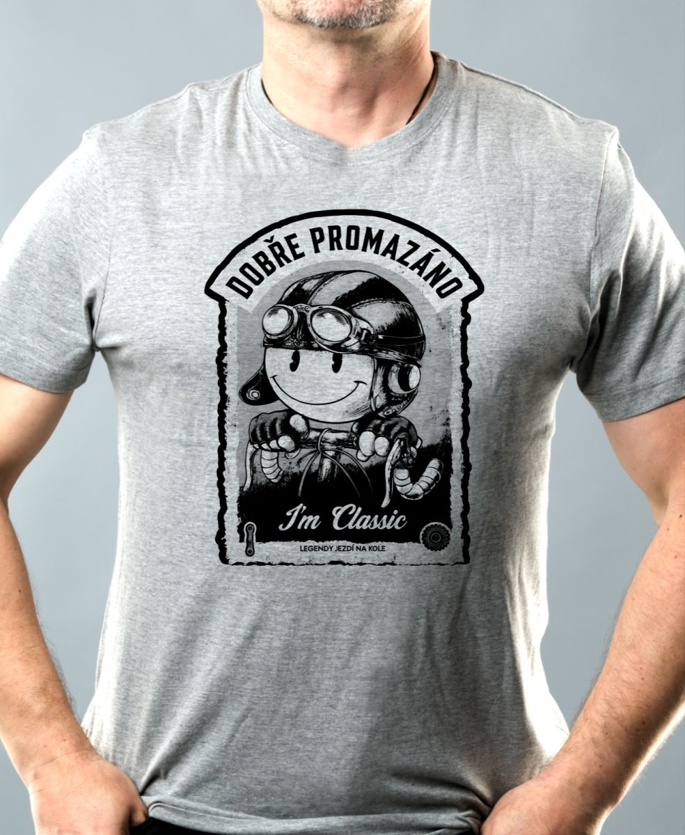 Dobře promazáno, černý tisk