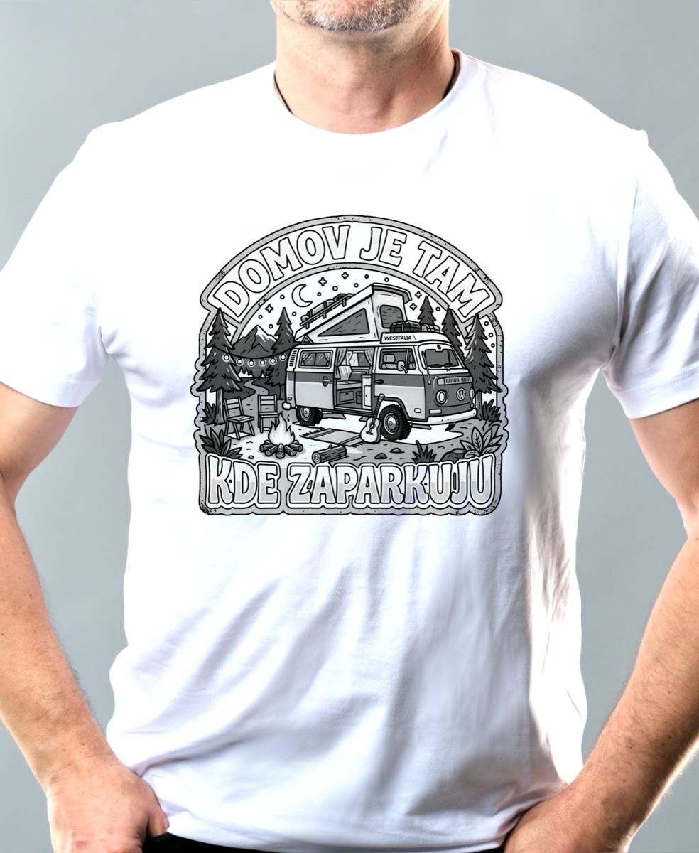 Domov je tam kde zaparkuju, černý tisk