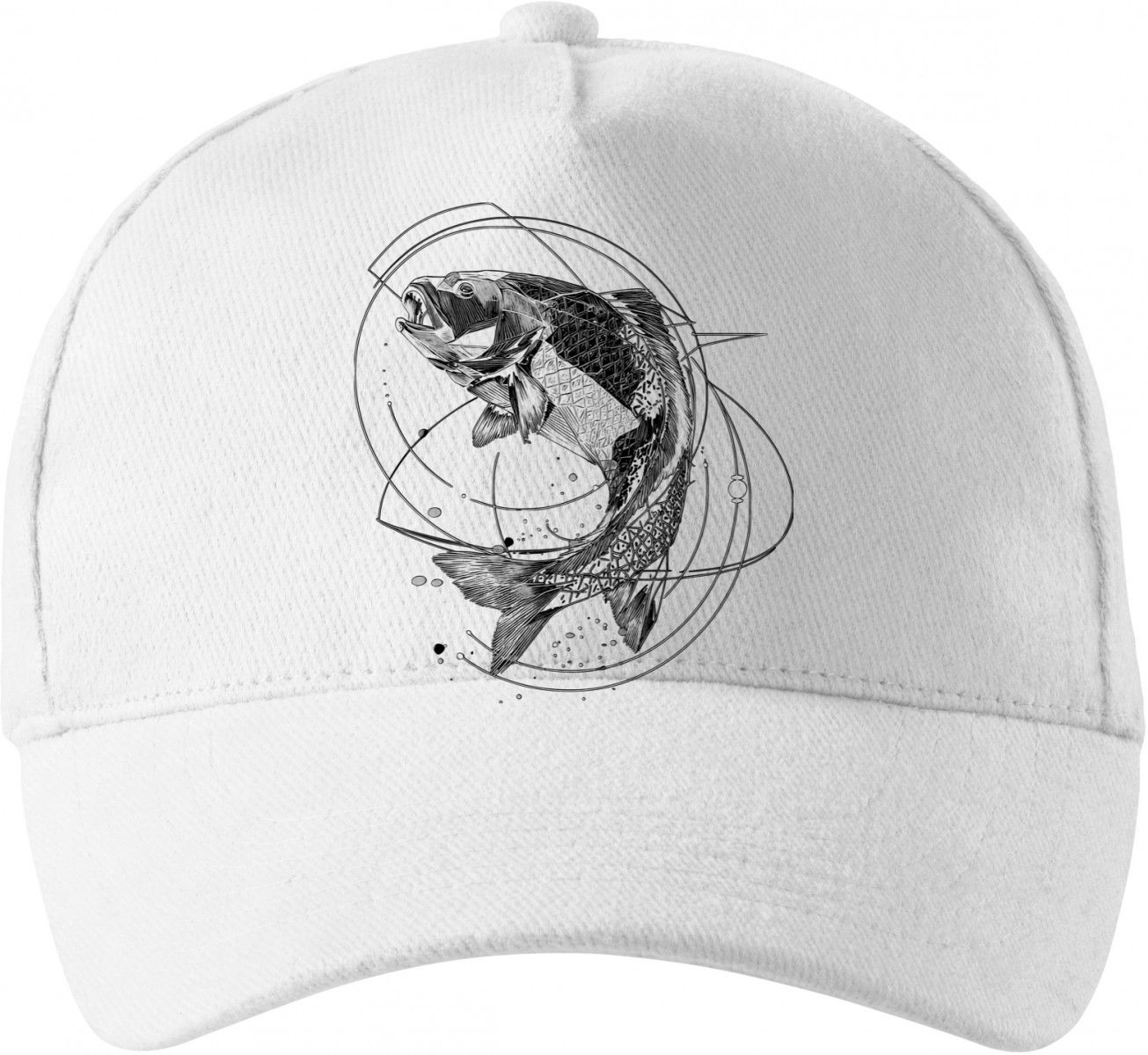 Dravá Ryba, černý potisk