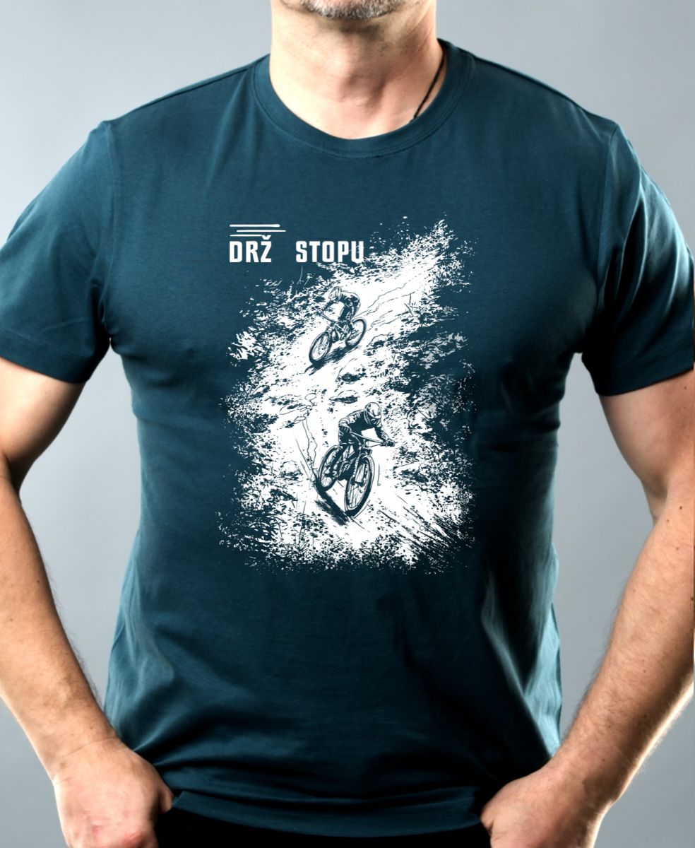 Drž stopu, bílý potisk