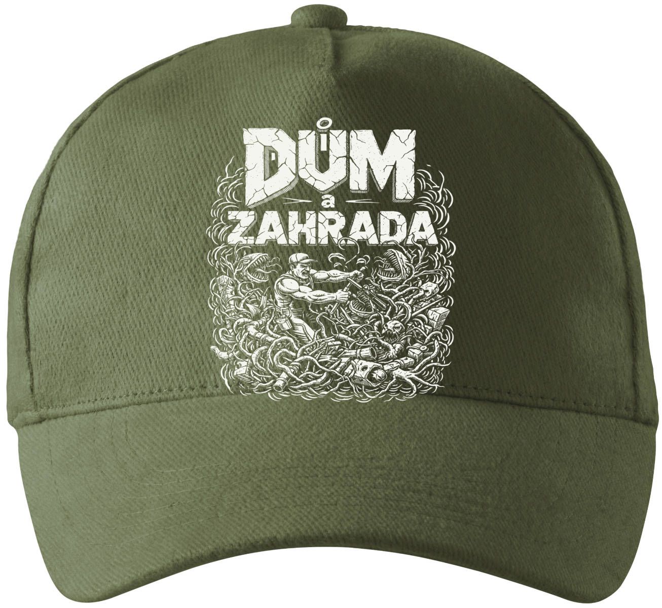 Dům a zahrada, bílý tisk