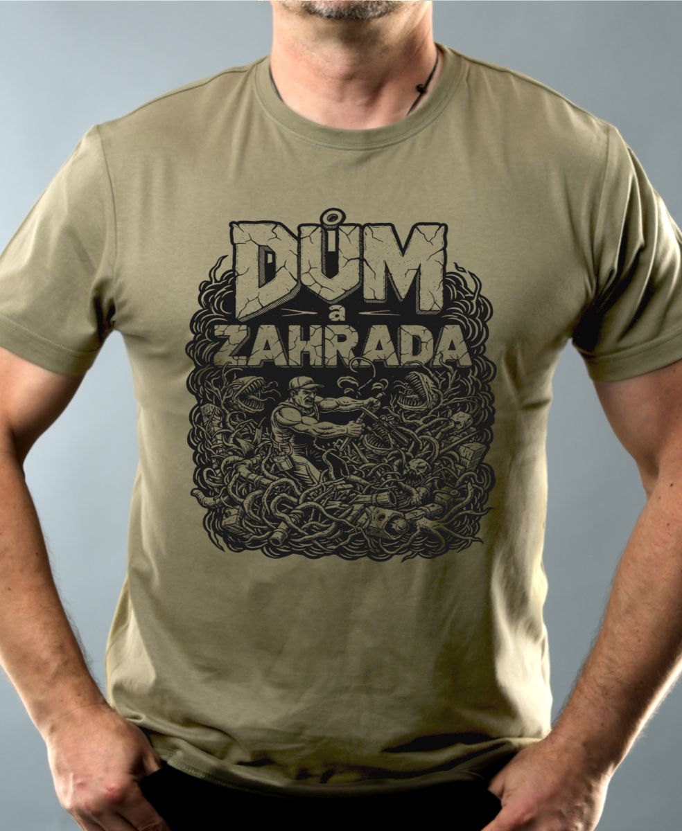 Dům a zahrada, černý tisk