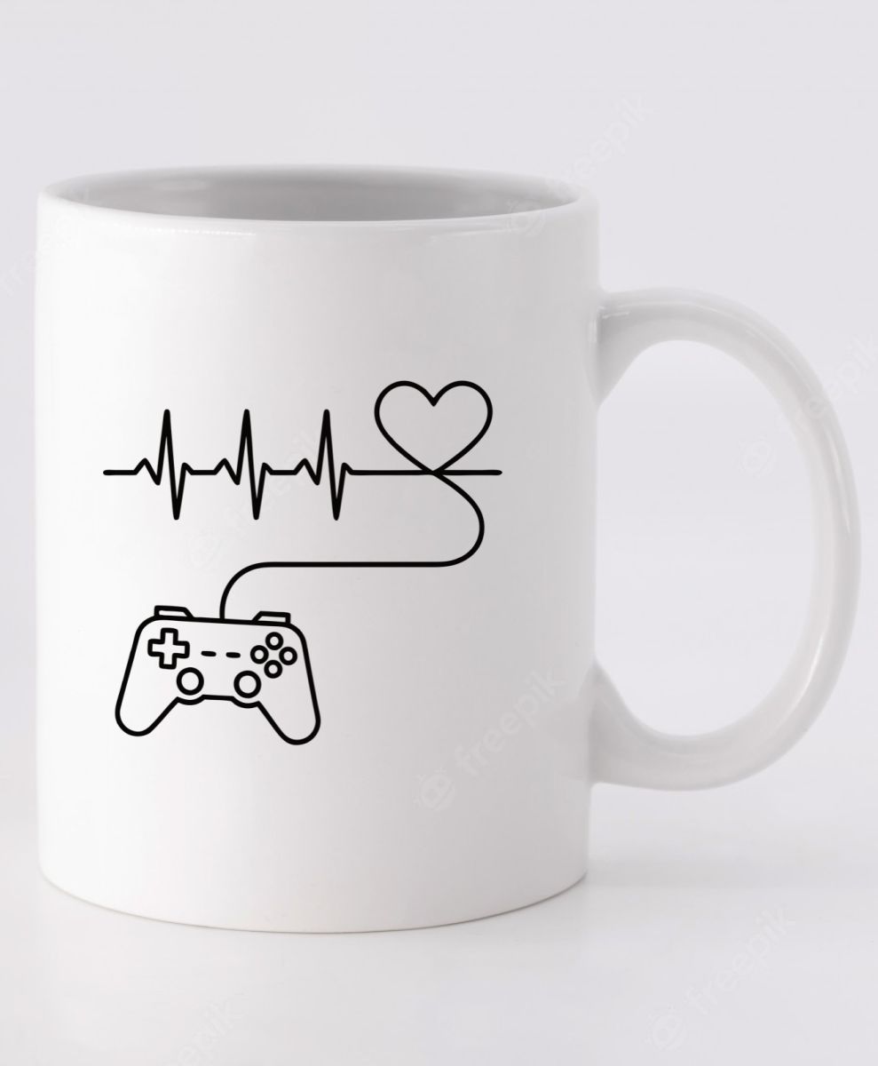 EKG hráče, srdeční puls