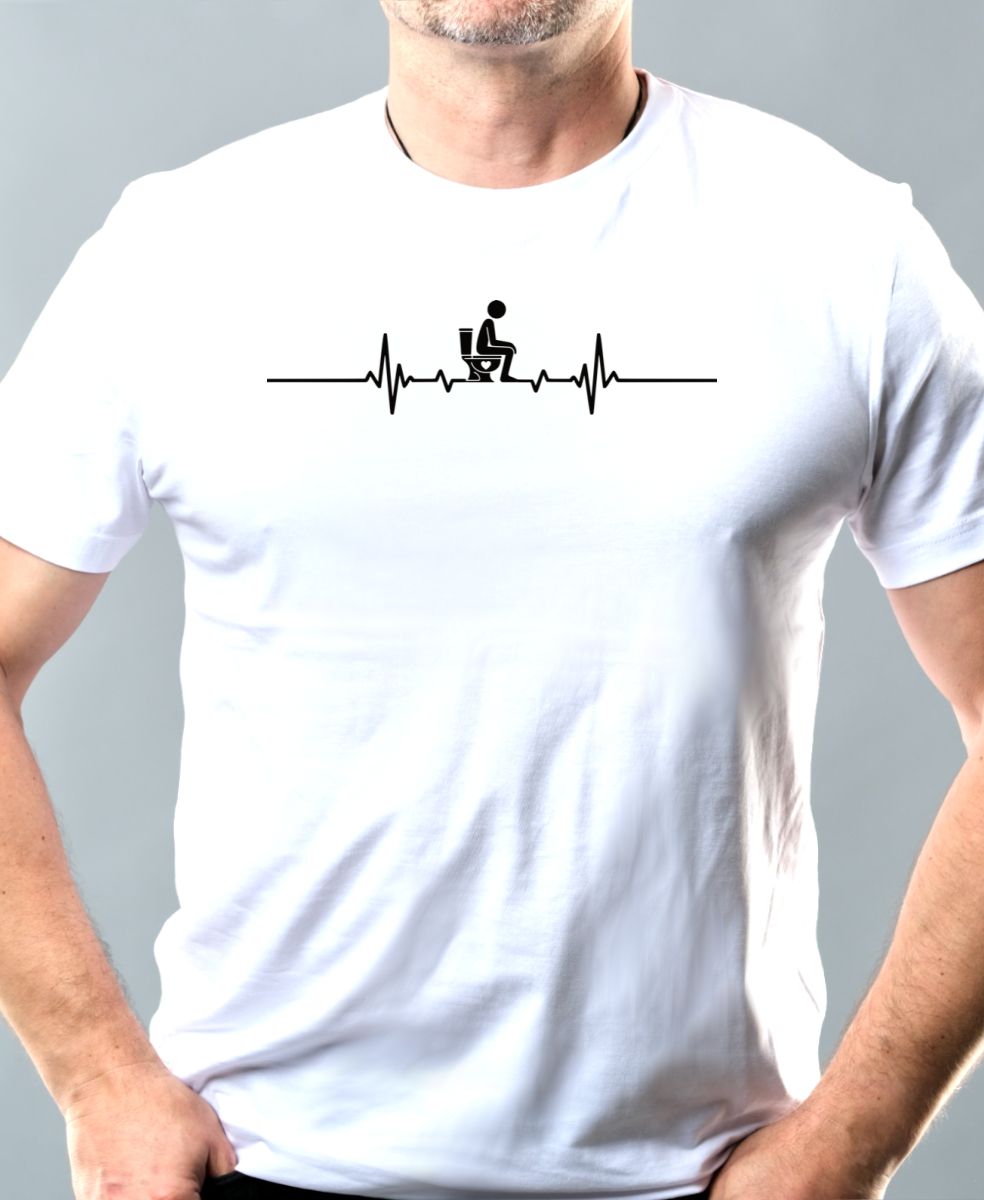 EKG, wc, černý tisk