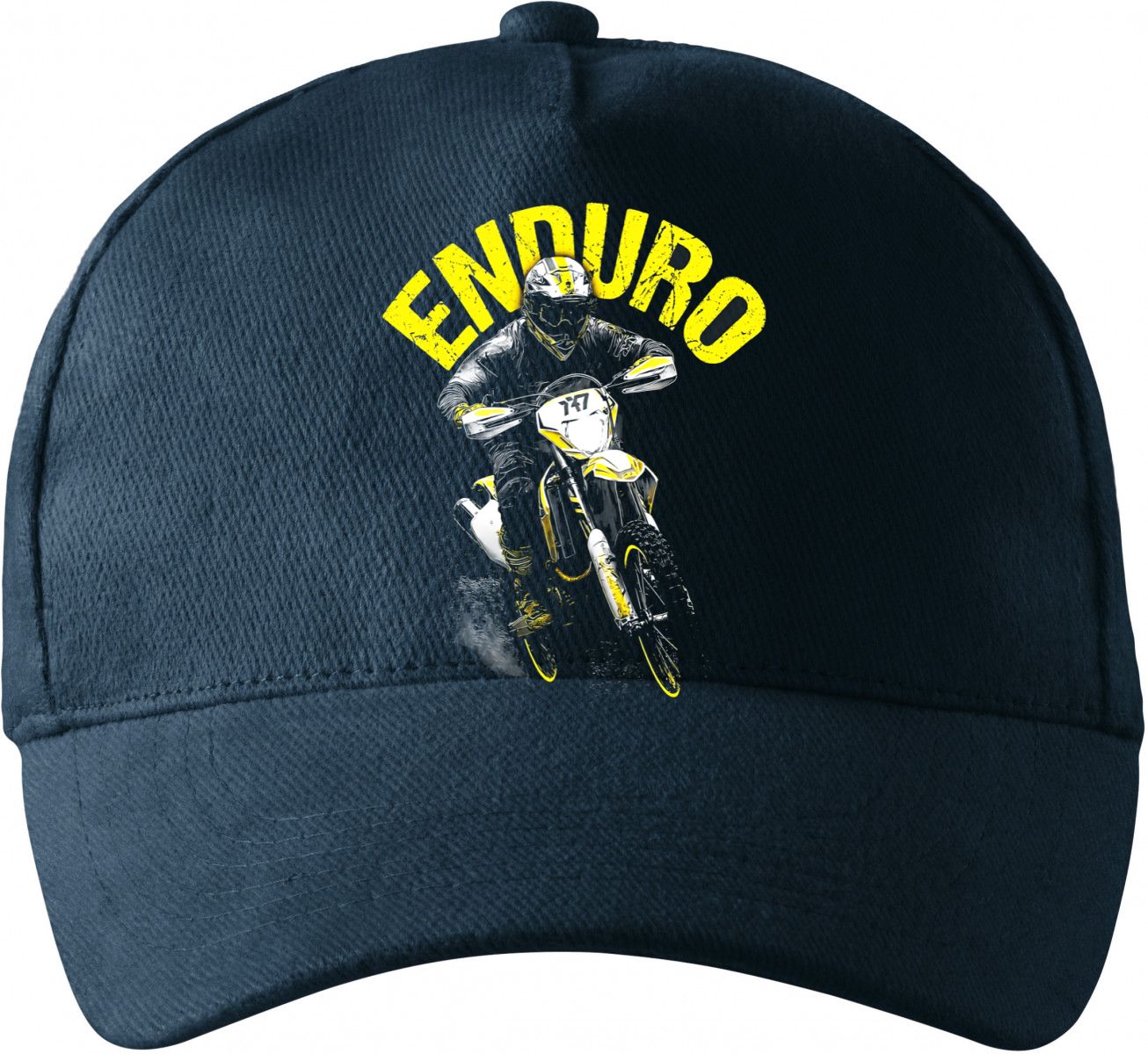 ENDURO, žlutý text