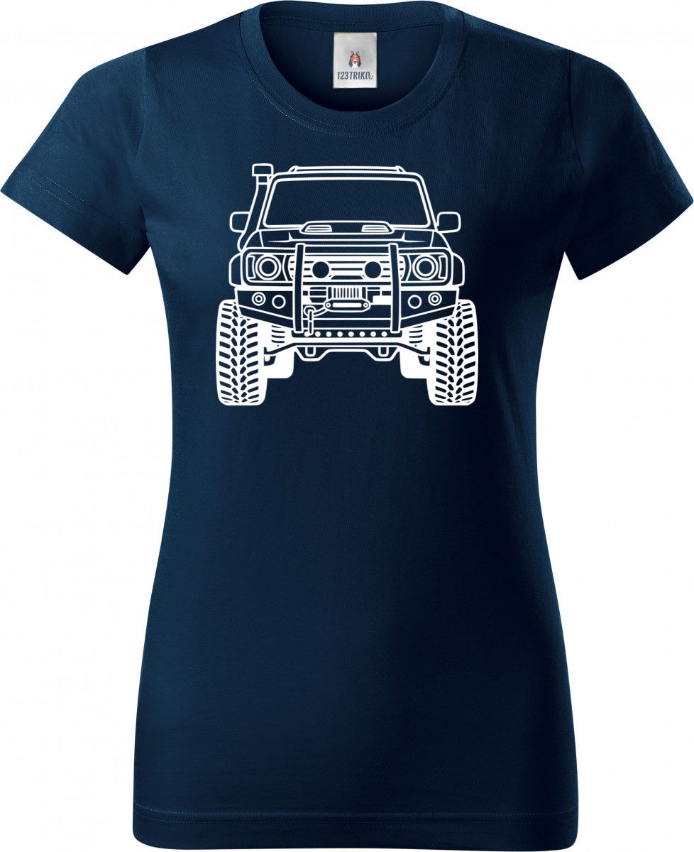 Expediční offroad, bílý tisk