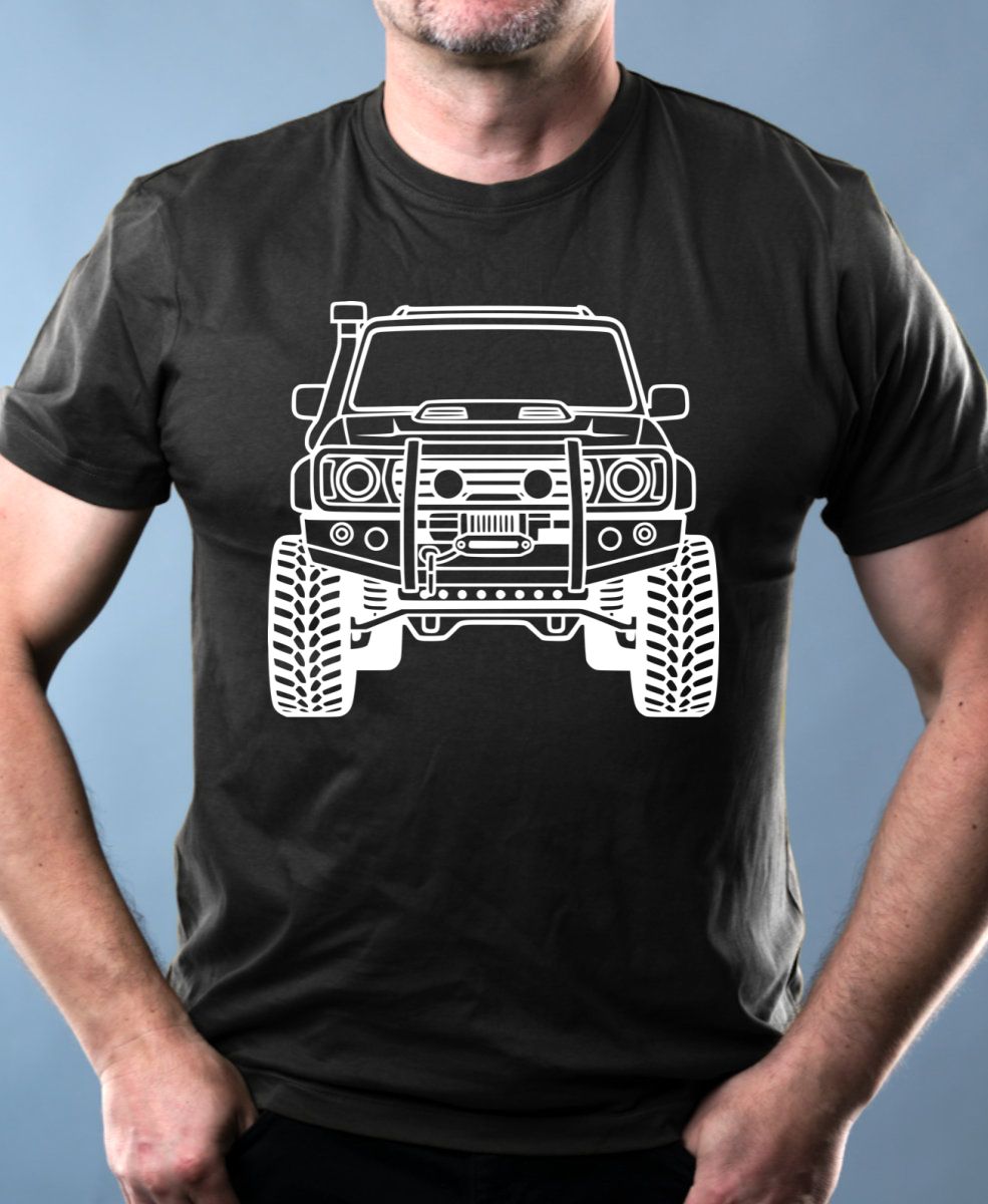 Expediční offroad, bílý tisk