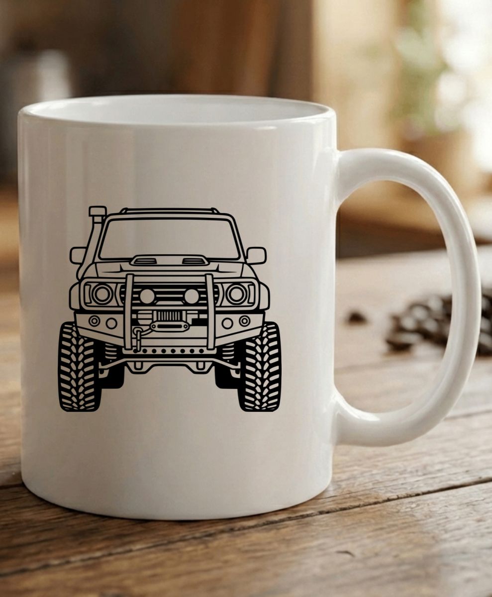 Expediční offroad, černý tisk