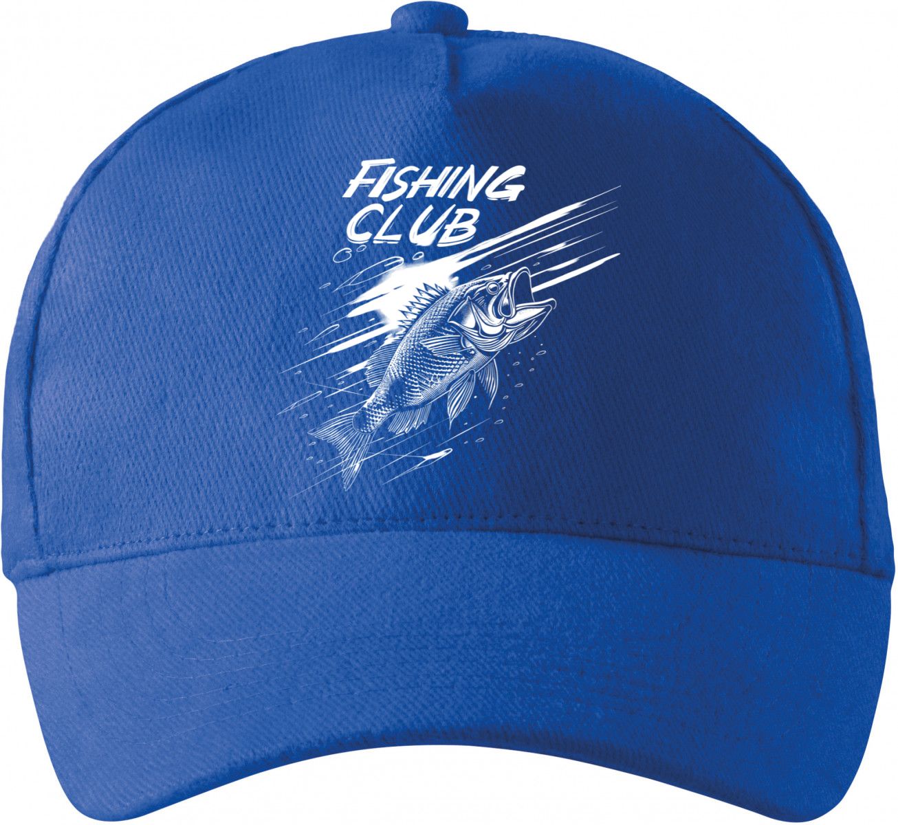 Fishing club, V2, bílý potisk Fishing club, V2, bílý potisk