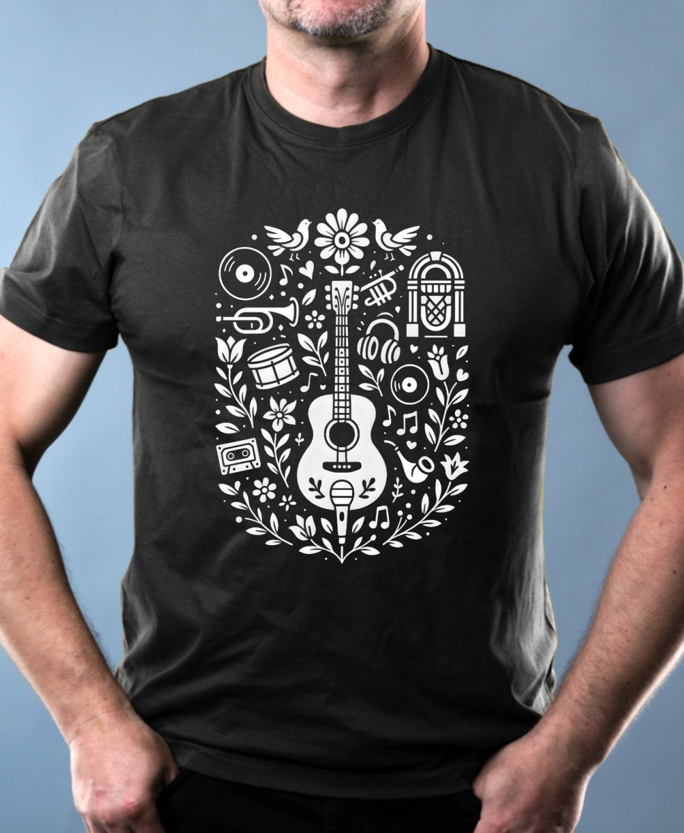 Folkloristův rytmus, V2, bílý potisk