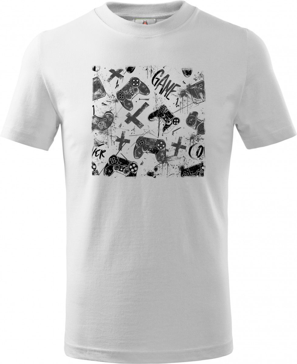 Game Overlord, černý tisk