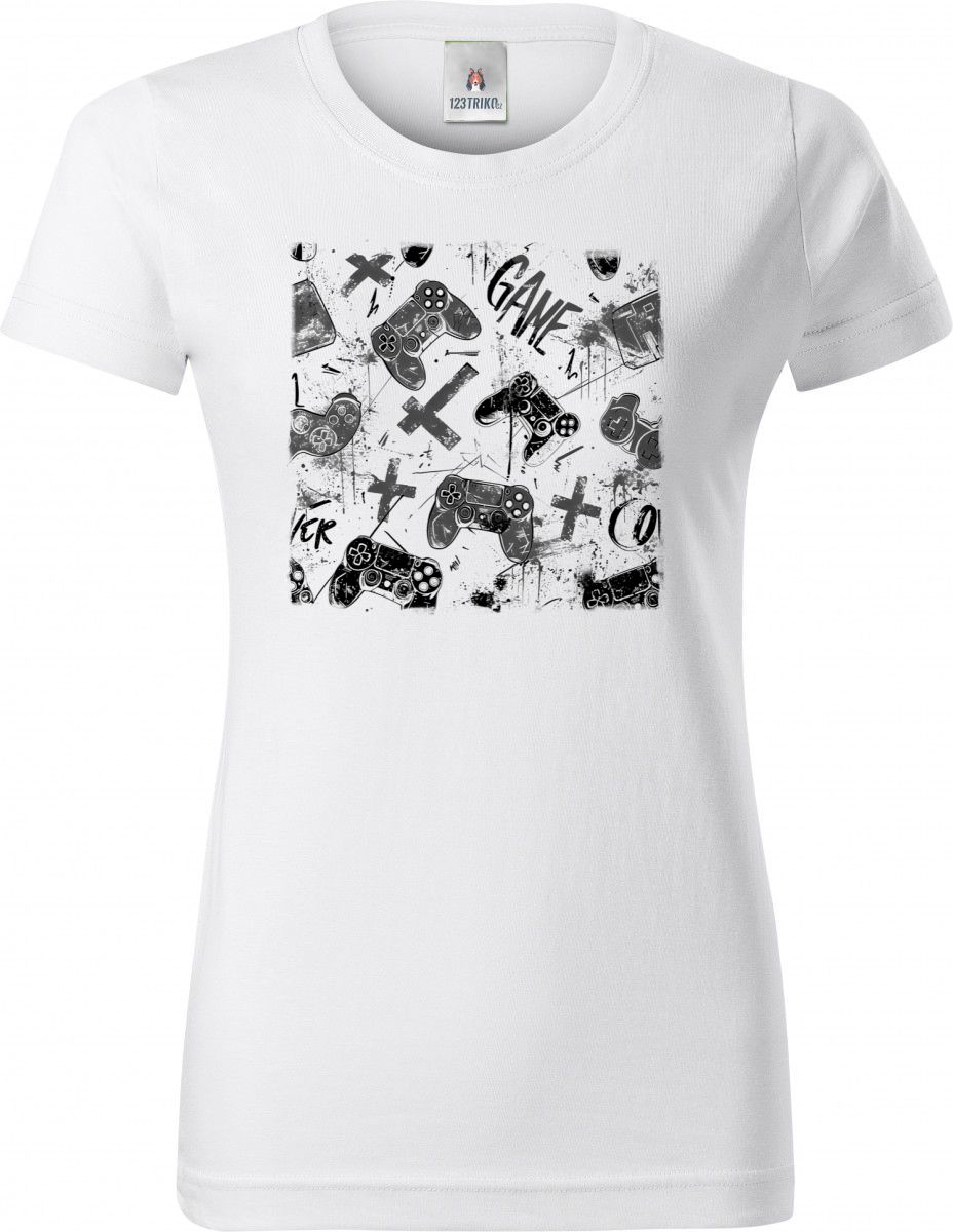 Game Overlord, černý tisk