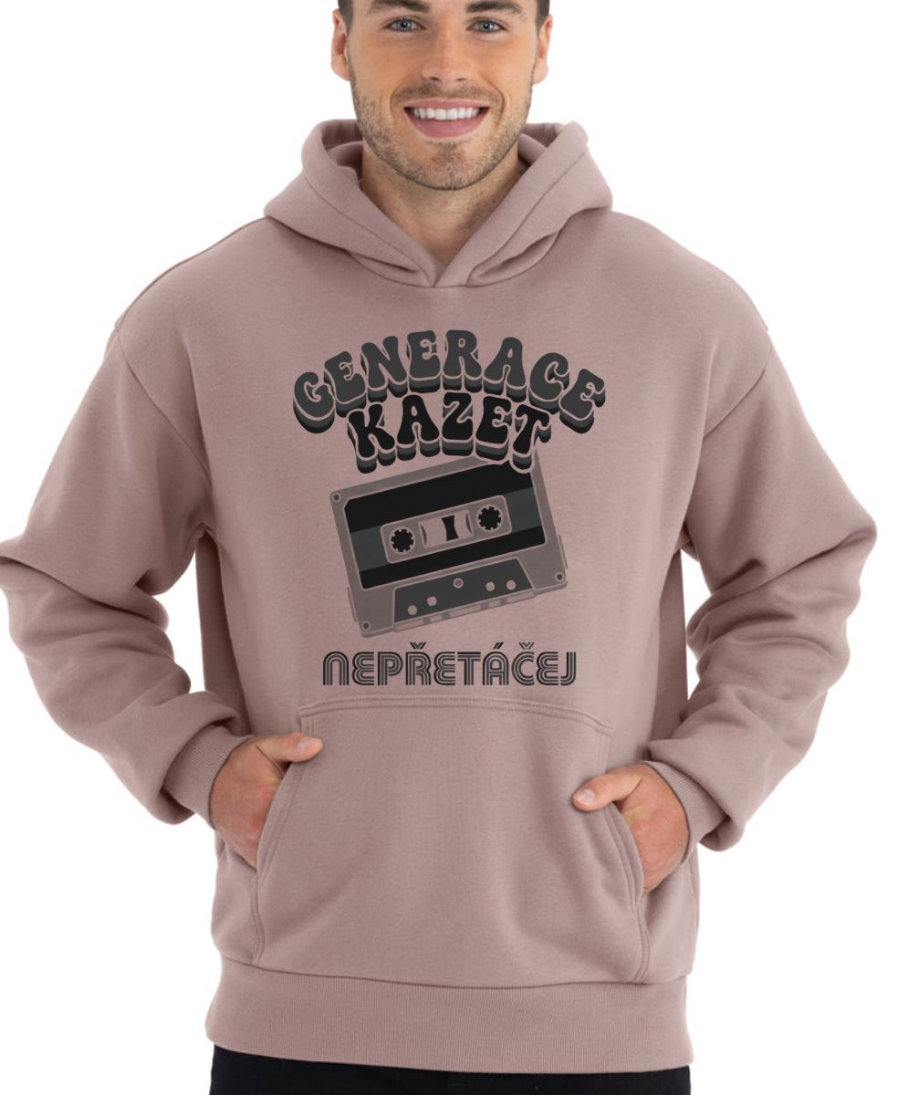 Generace kazet – Nepřetáčej, černý tisk