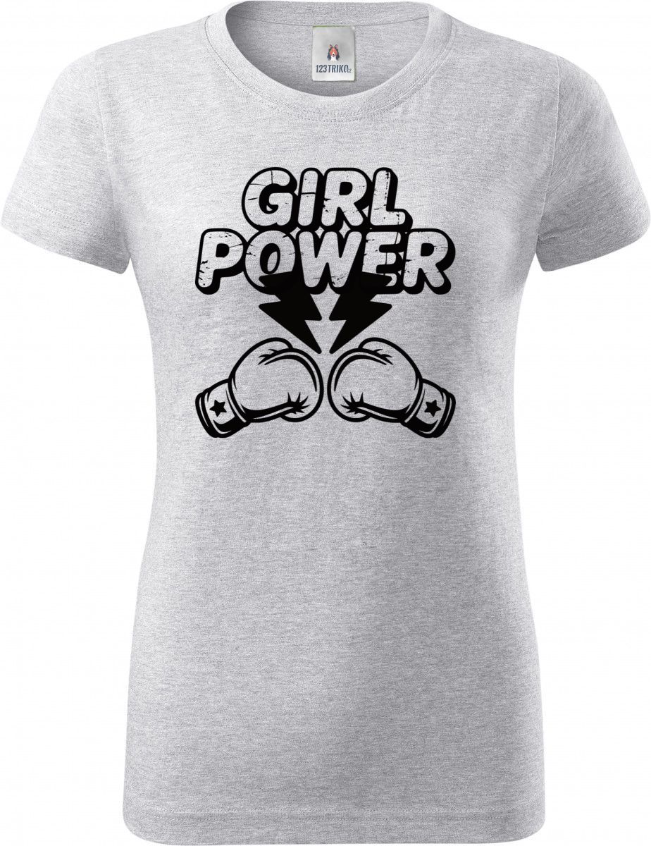 Girl power, černý potisk