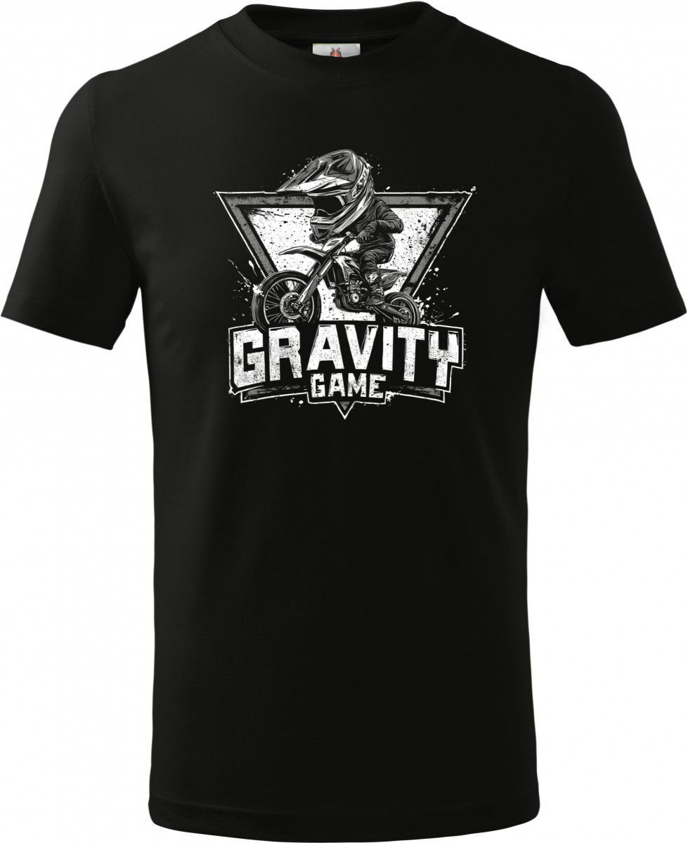Gravity game, bílý tisk