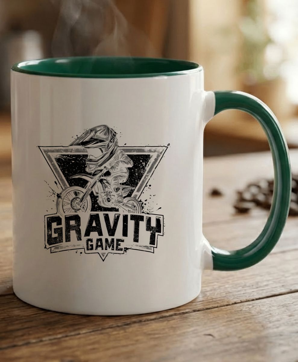 Gravity game, černý tisk