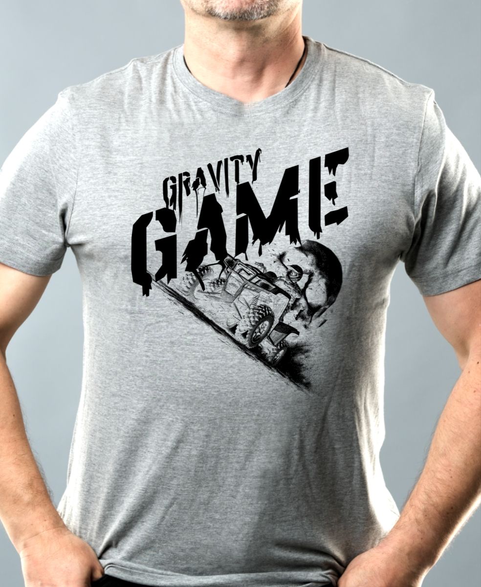 Gravity Game. Quad, ATV, černý tisk, v1