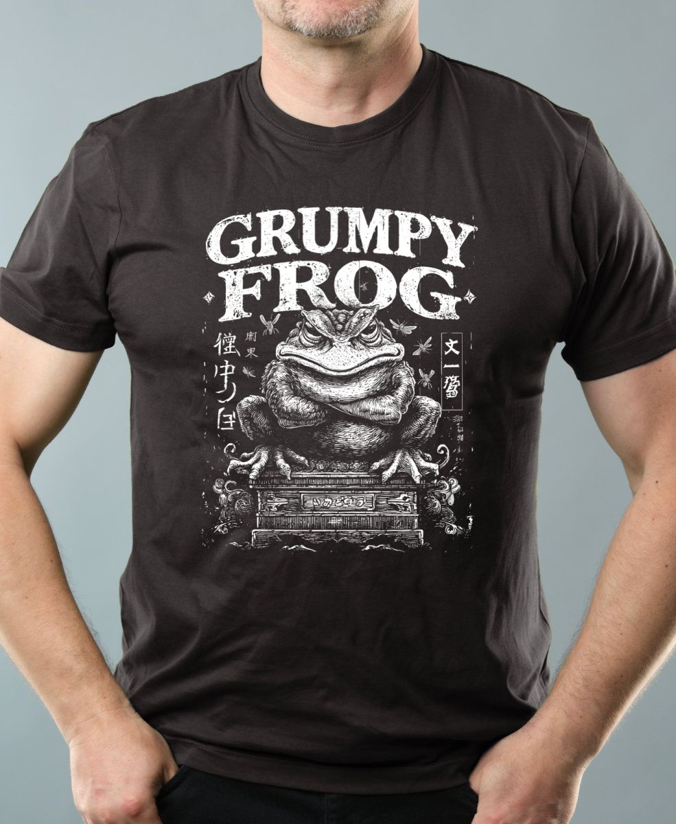 Grumpy Frog