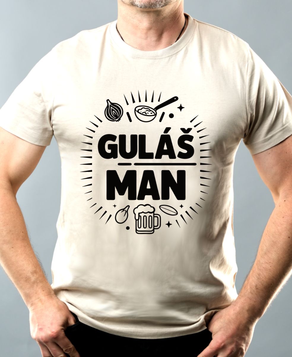 Guláš man, V2, černý tisk