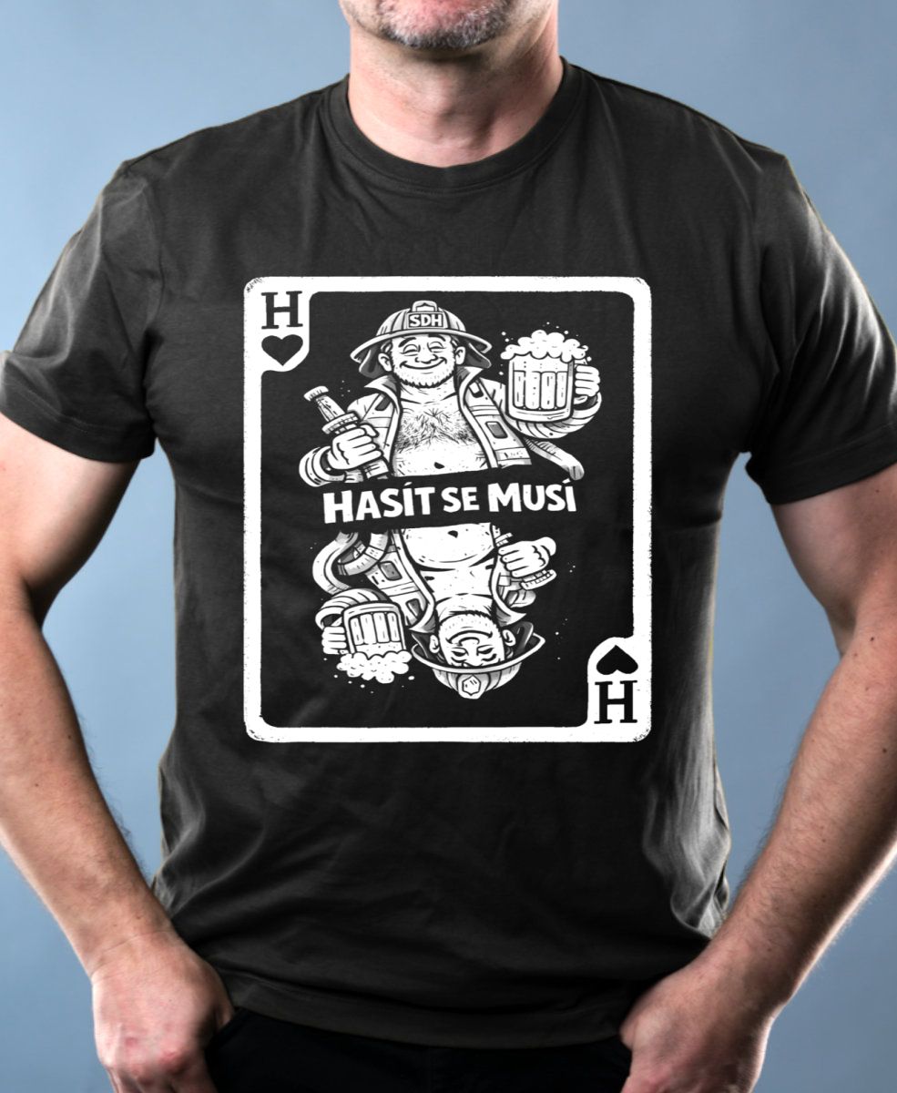 Hasit se musí, bílý tisk