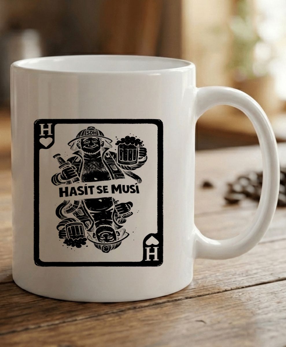 Hasit se musí, černý tisk