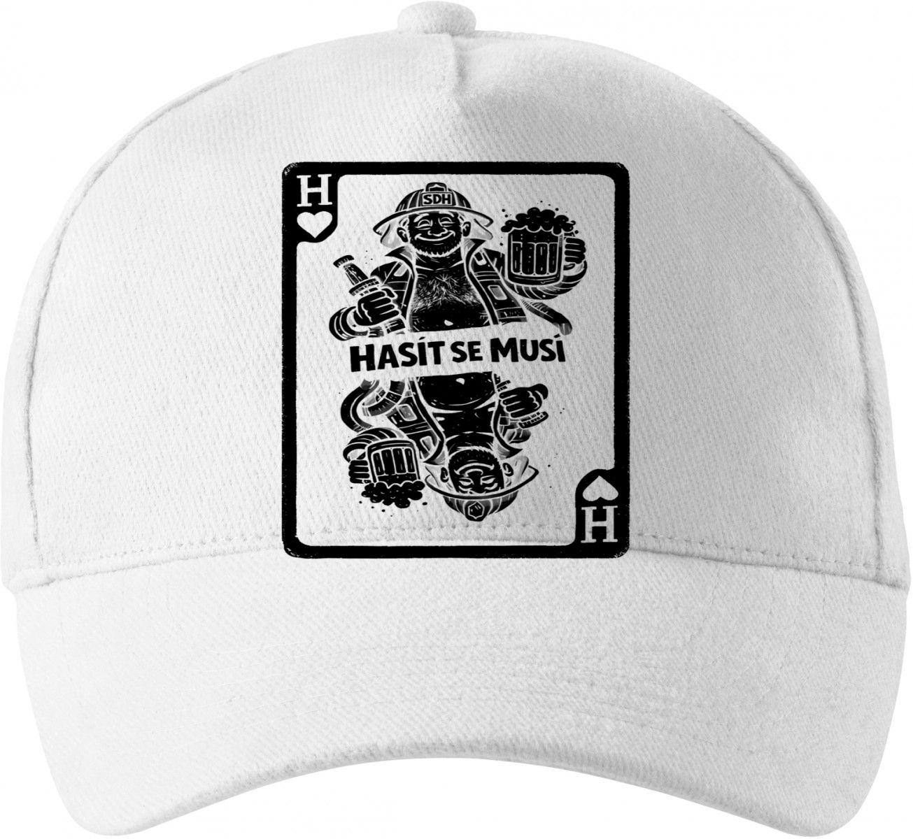 Hasit se musí, černý tisk