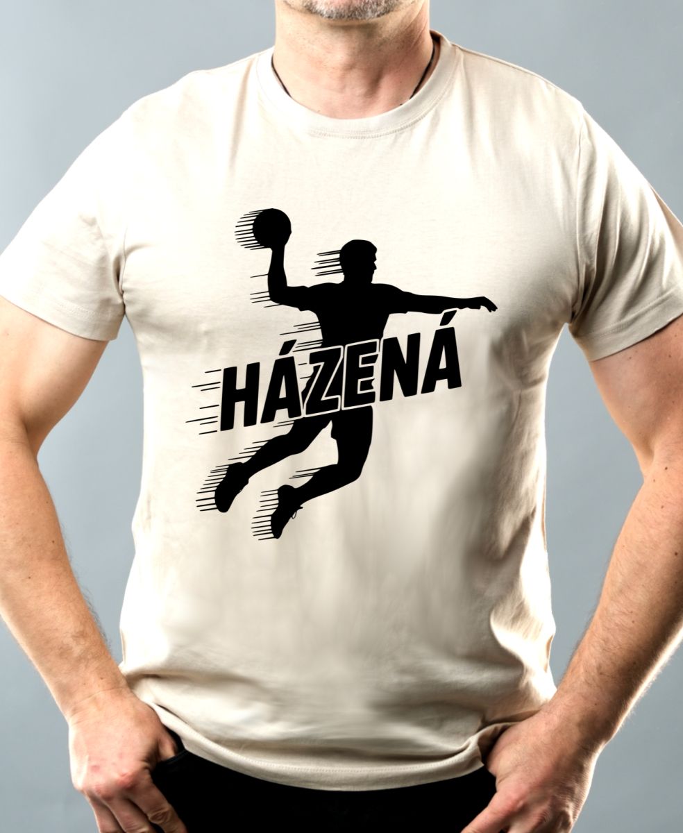 Házená, černý tisk