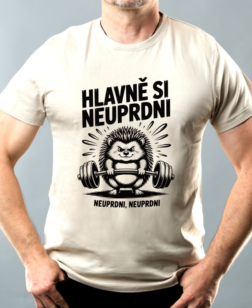 Hlavně si neuprdni, černý potisk