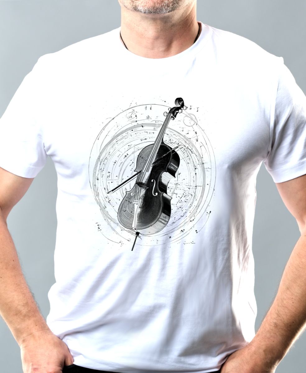 Hluboký tón vesmíru, černý tisk