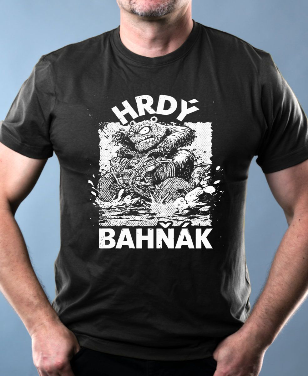 Hrdý bahňák, bílý tisk