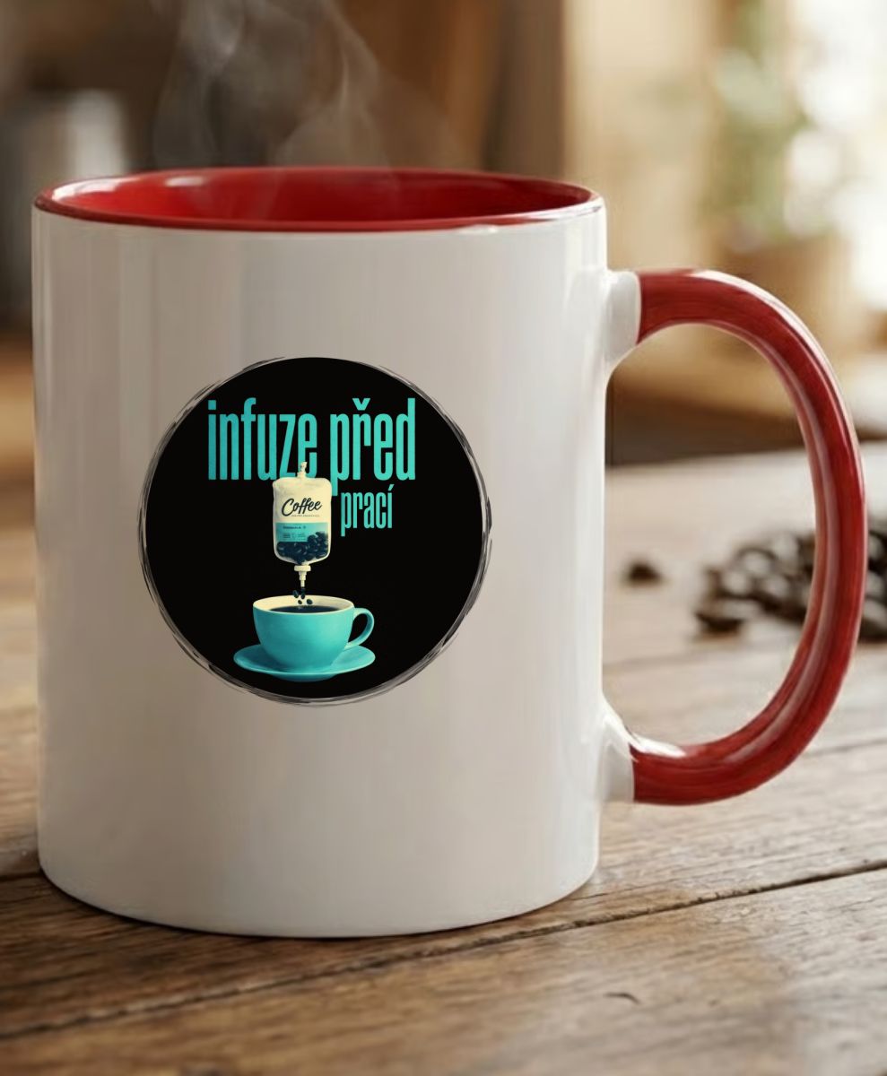 Infuze před prací, kafe