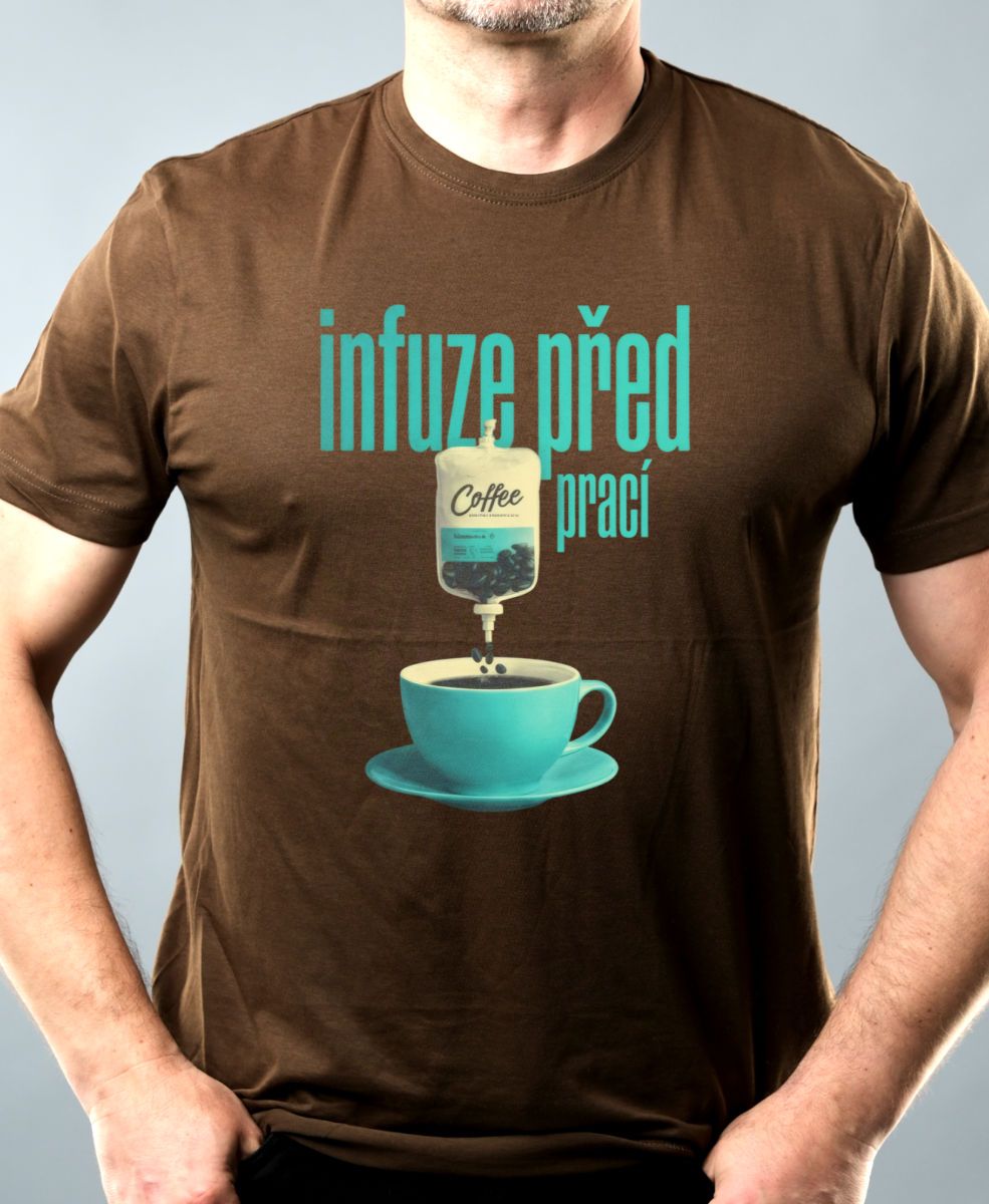 Infuze před prací, kafe
