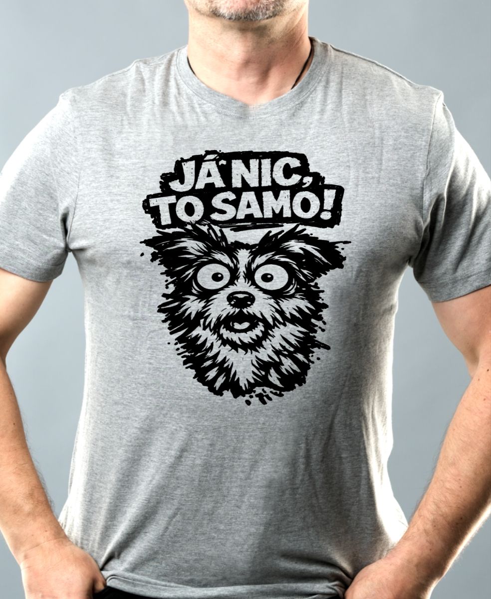 Já nic to samo, černý potisk