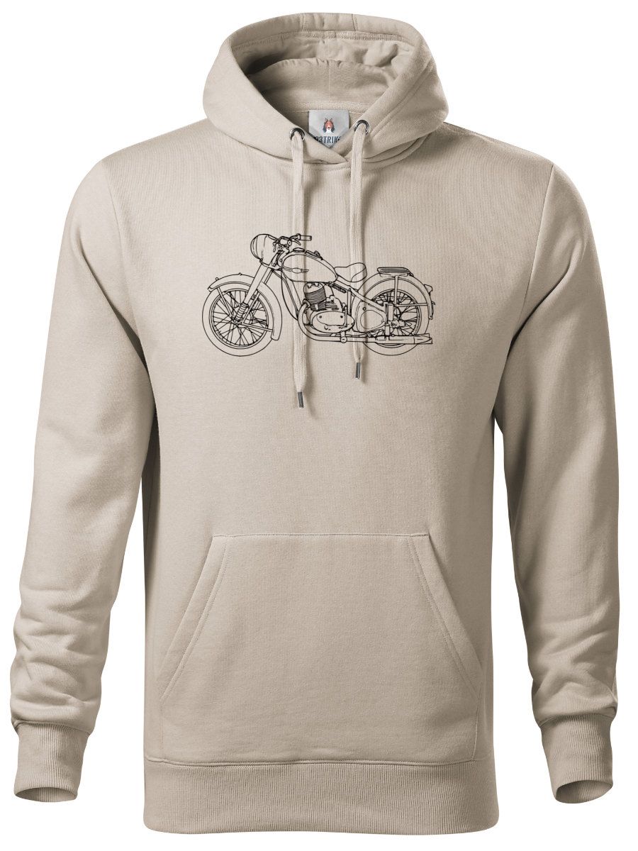 JAWA 250/350 "Pérák", LineArt, černý tisk