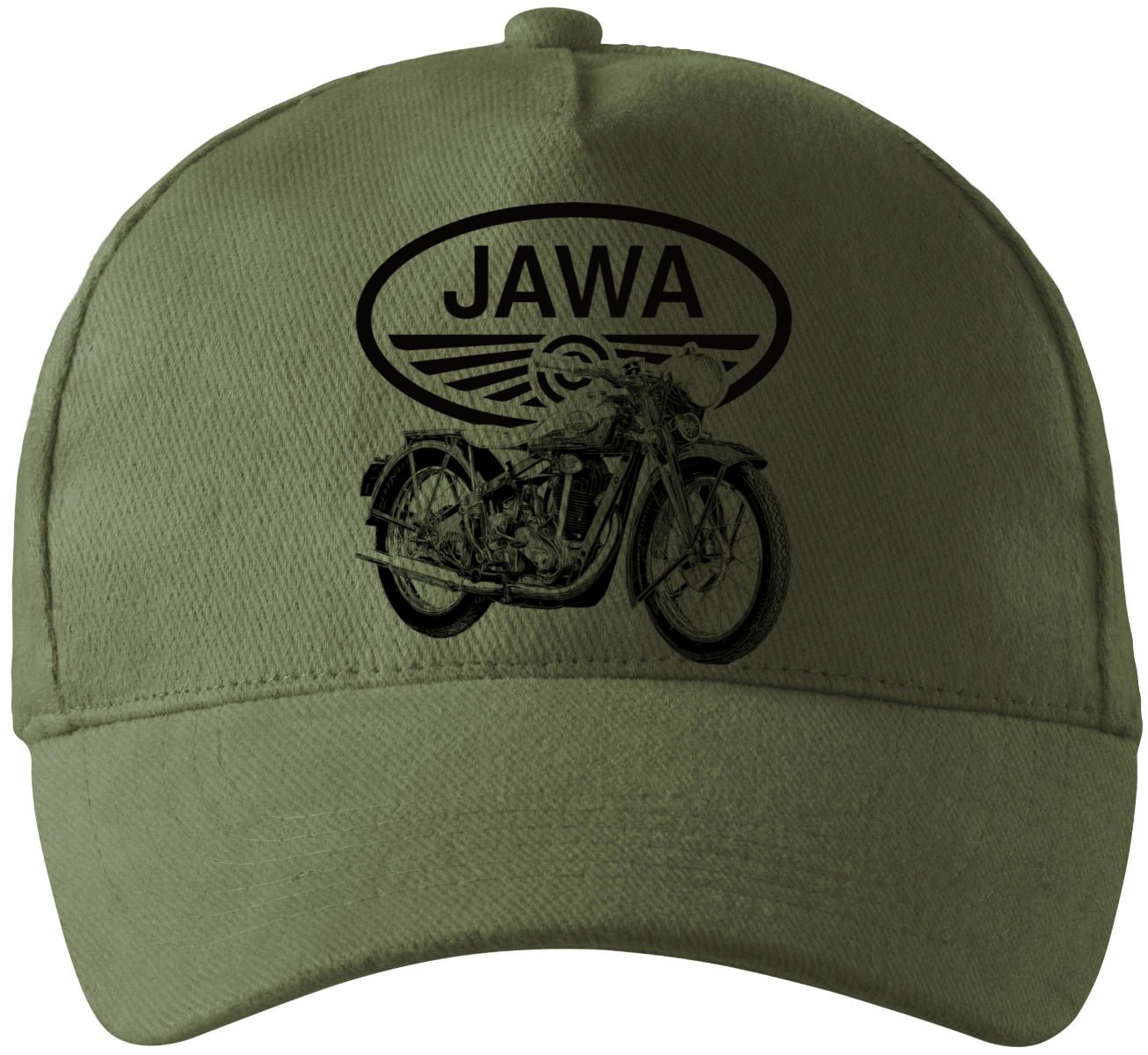 JAWA 350 OHV, V9, černý tisk