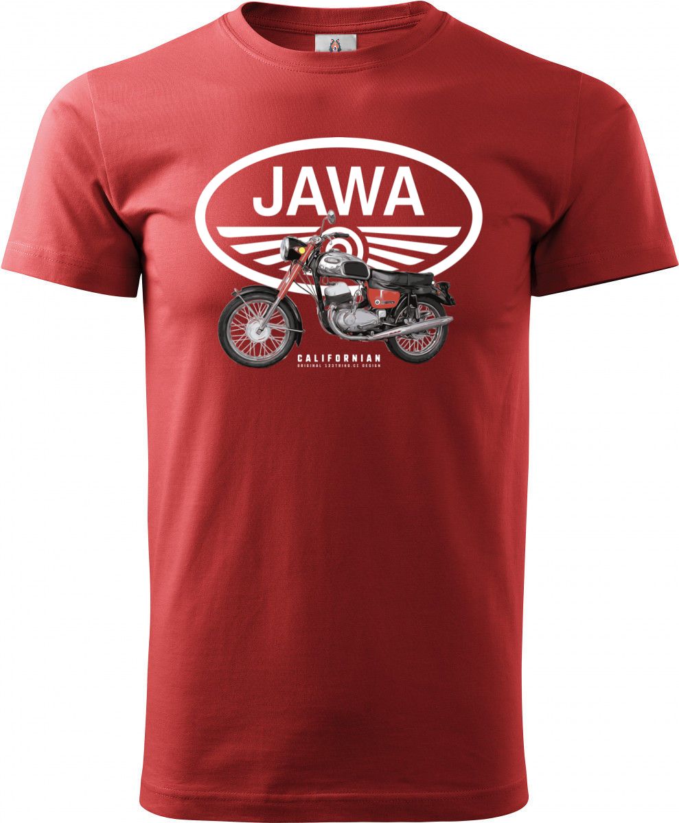 Jawa Californian, bílé logo v4