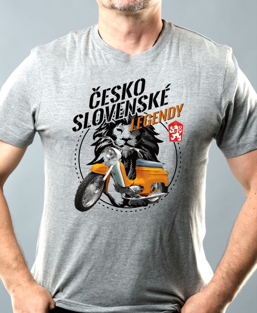 Jawa Pionýr - oranžový - ČESKOSLOVENSKÉ LEGENDY, V35