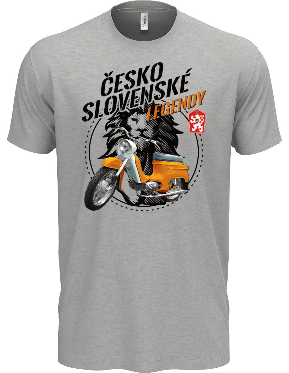Jawa Pionýr - oranžový - ČESKOSLOVENSKÉ LEGENDY, V35