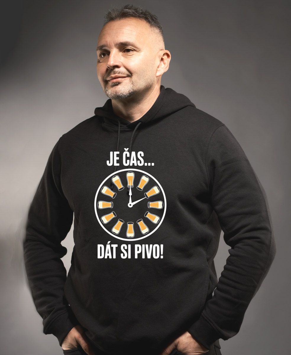 Je Čas... Dát Si Pivo, vtipné tričko,