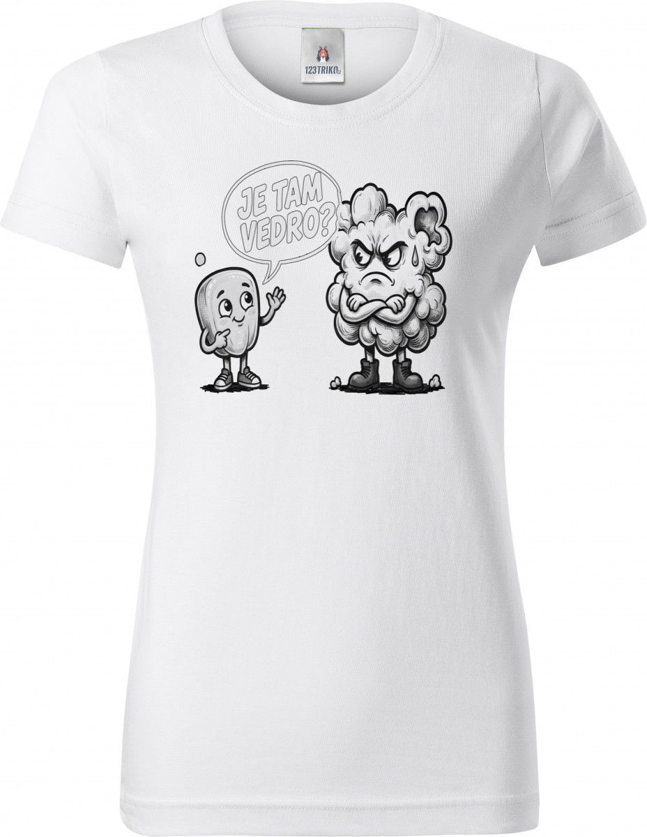 Je tam vedro? Černý tisk