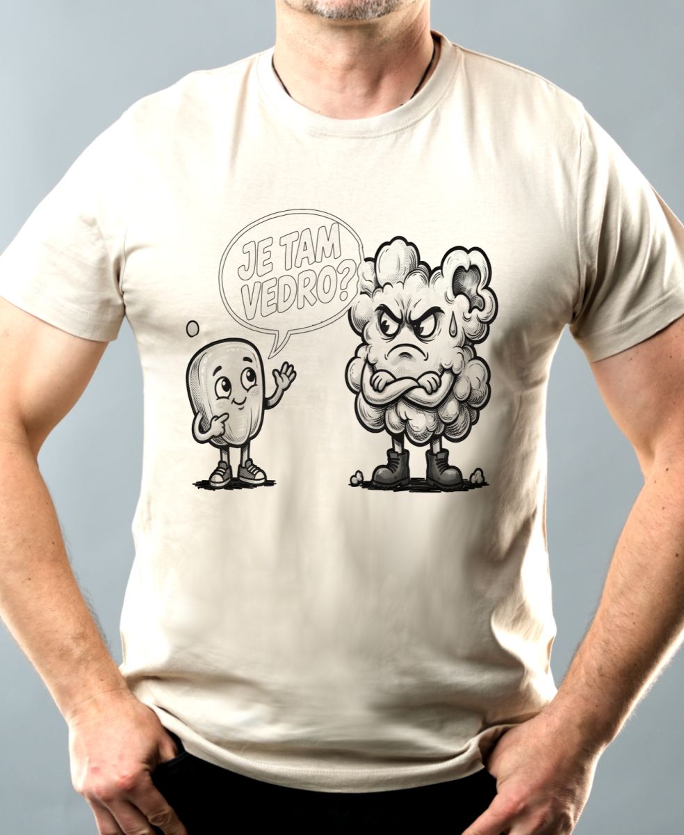 Je tam vedro? Černý tisk