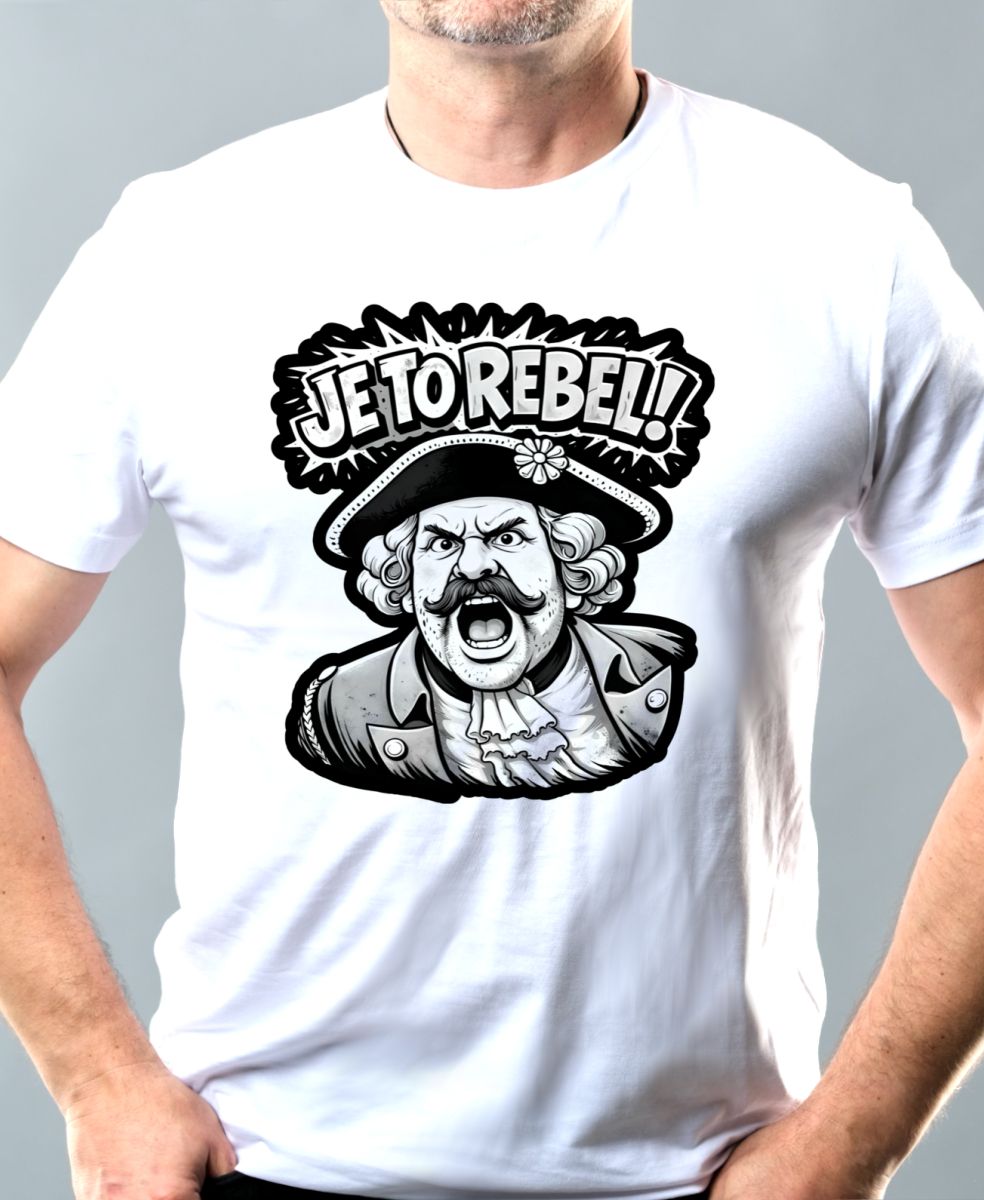 Je to rebel, černý tisk Je to rebel, černý tisk