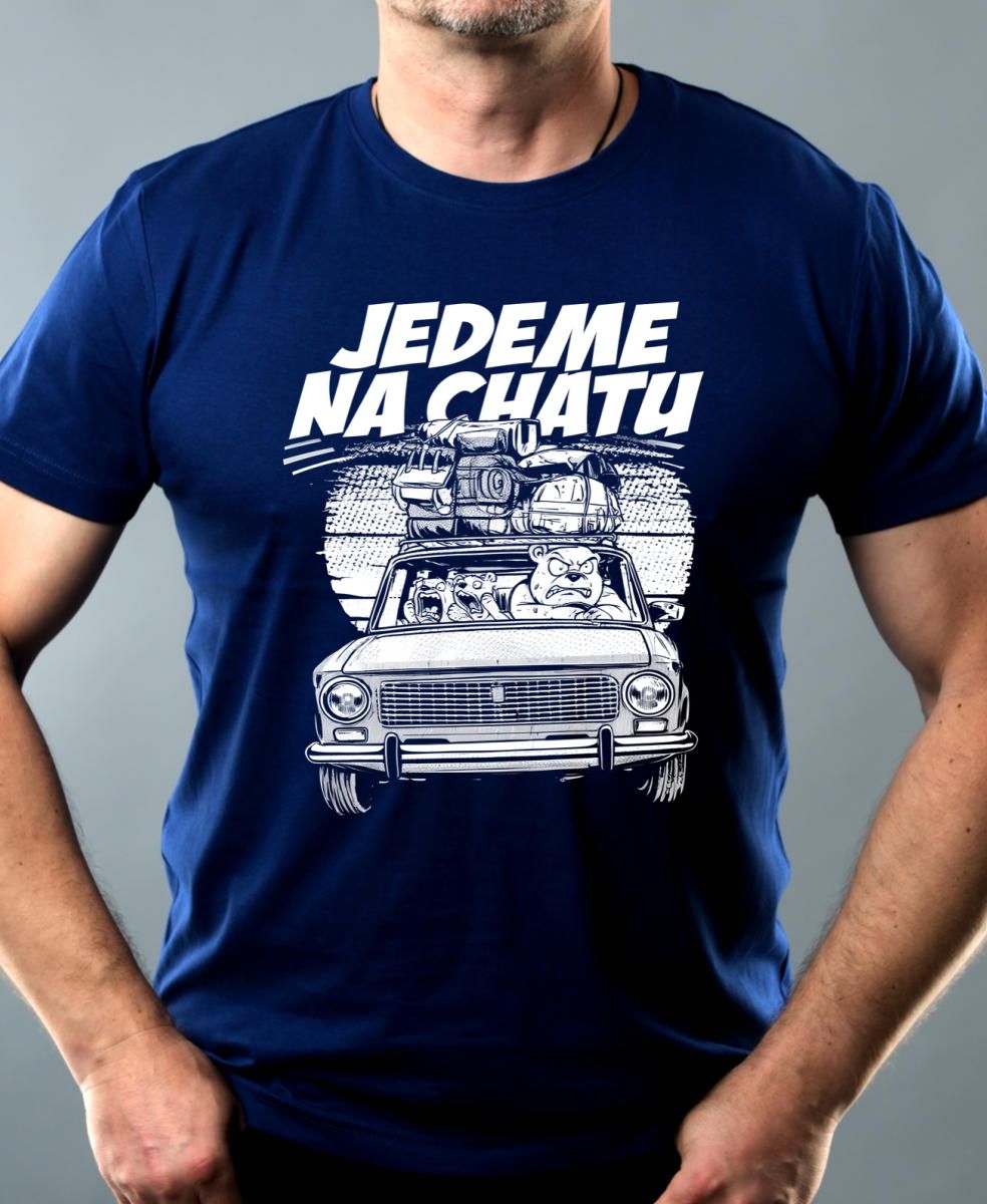 Jedeme na chatu, V1, bílý tisk