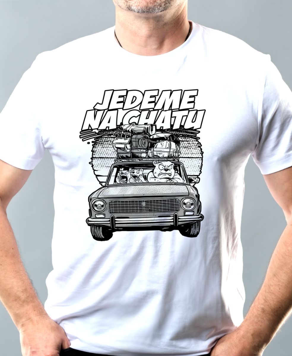 Jedeme na chatu, V1, černý tisk