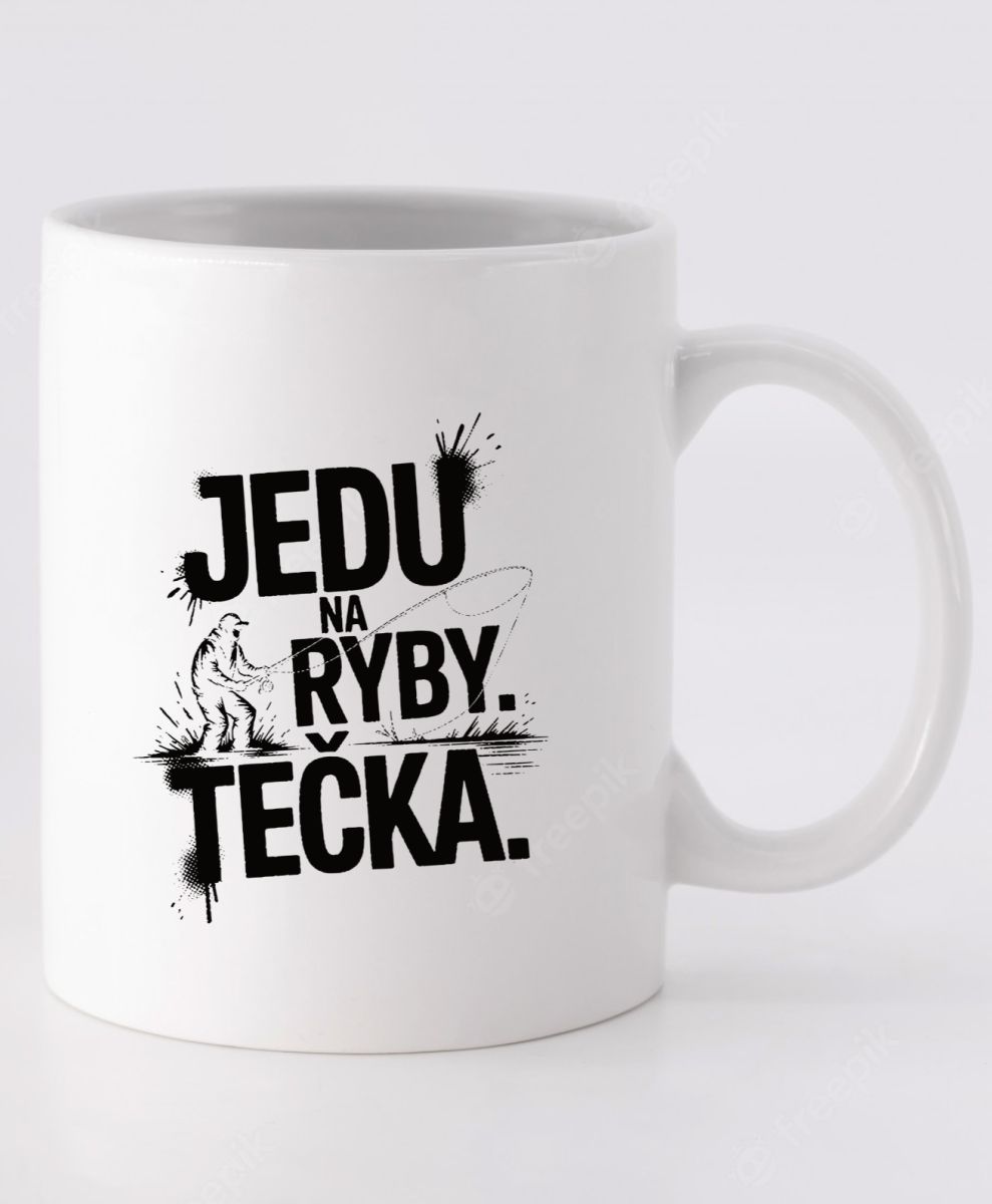 Jedu na ryby. Tečka. V2