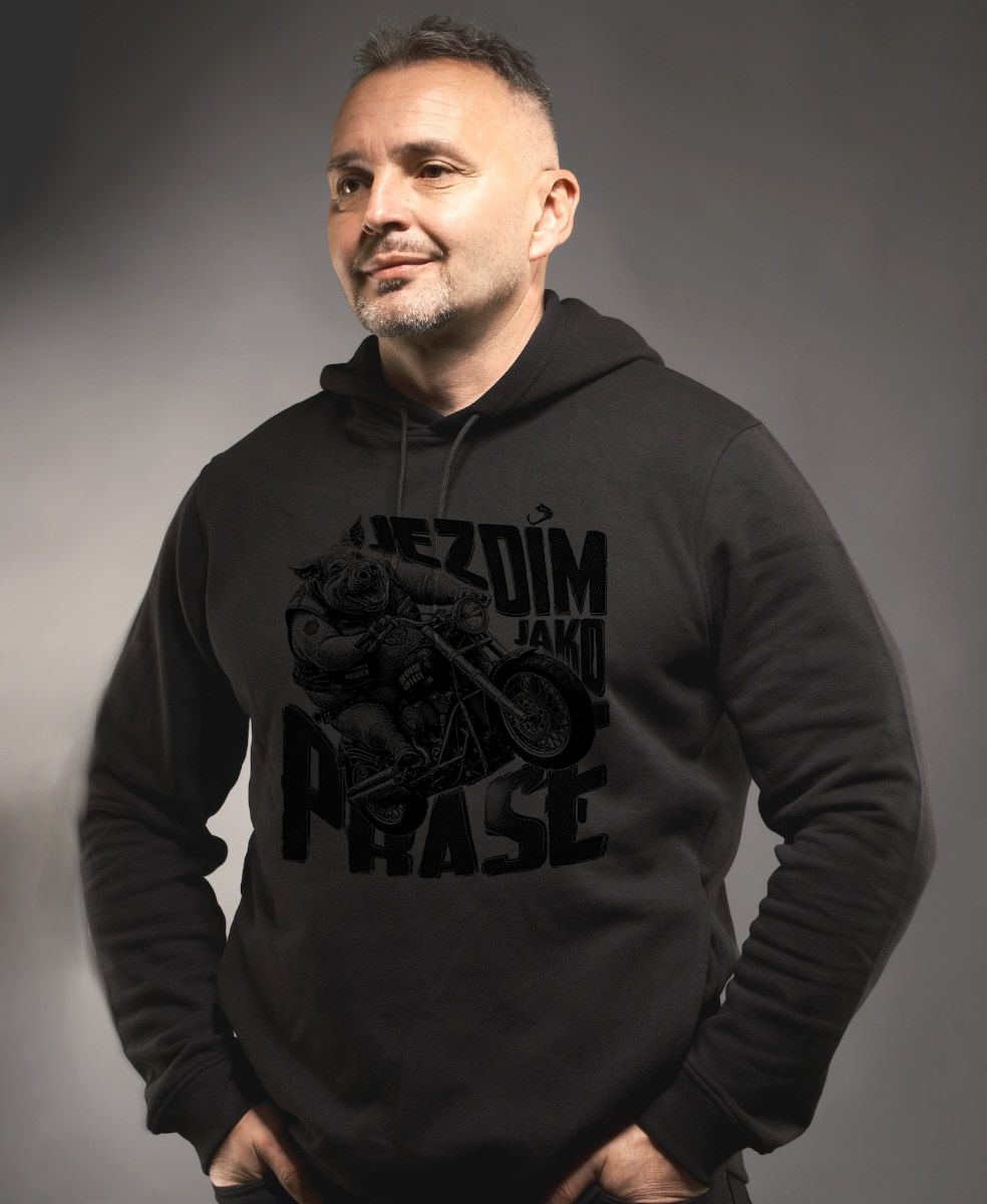 Jezdím jak o PRASE, motorkář, V4
