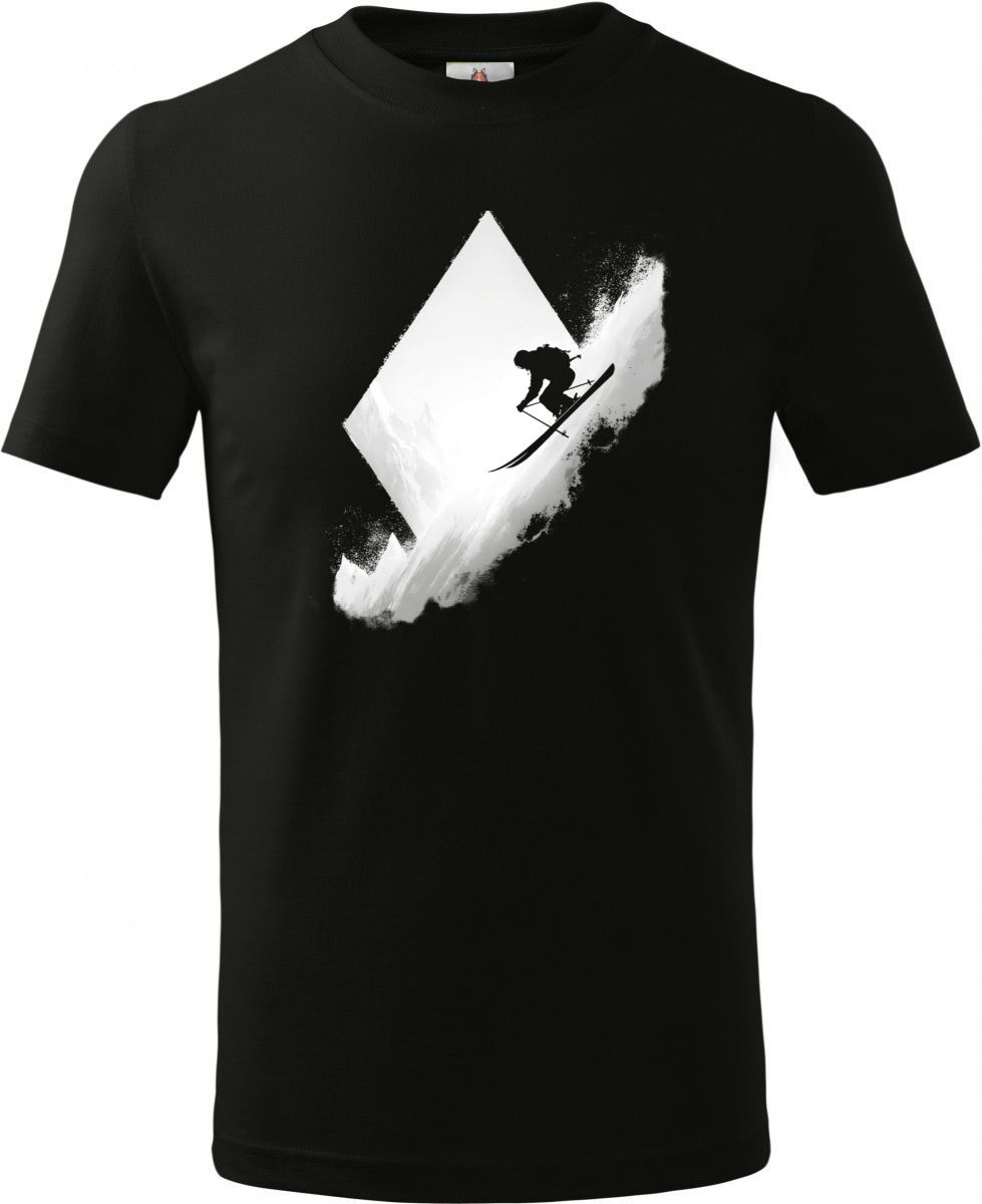 Jízda na hraně, bílý potisk