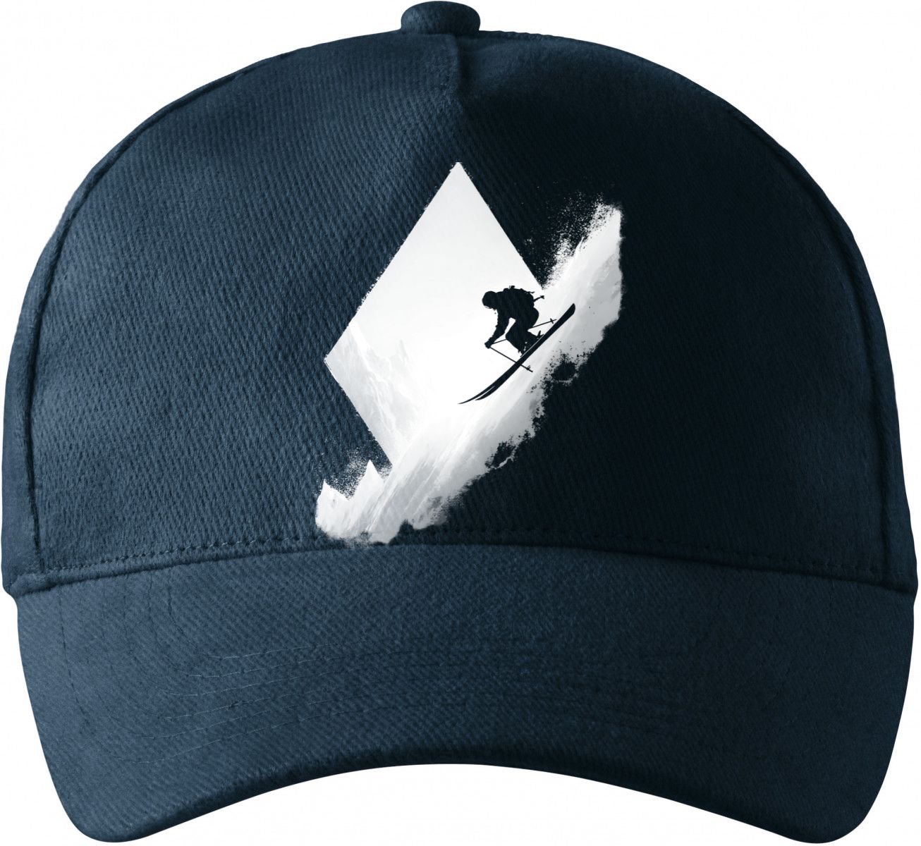 Jízda na hraně, bílý potisk