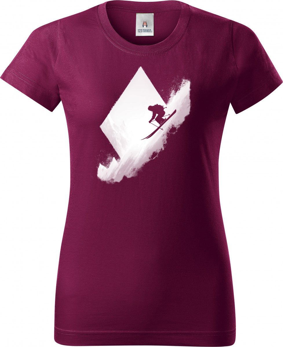 Jízda na hraně, bílý potisk