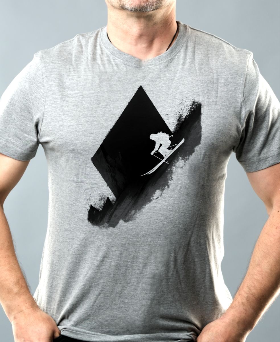 Jízda na hraně, černý potisk